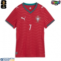 Ženski Nogometni dresi Portugalska Cristiano Ronaldo #7 Domači SP 2026 Kratek Rokav